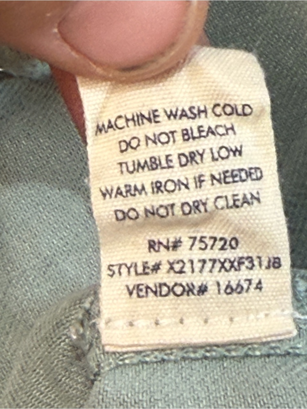 BKE Teal Drawstring Utility Jacket - Picture 7 of 7